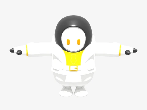 Double Agent Wildcard Fall Guy - Fortnite 3D Model