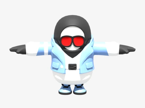 Heist Fall Guy - Fortnite 3D Model
