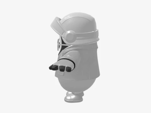 GHOST Enforcer Fall Guy - Fortnite 3D Model