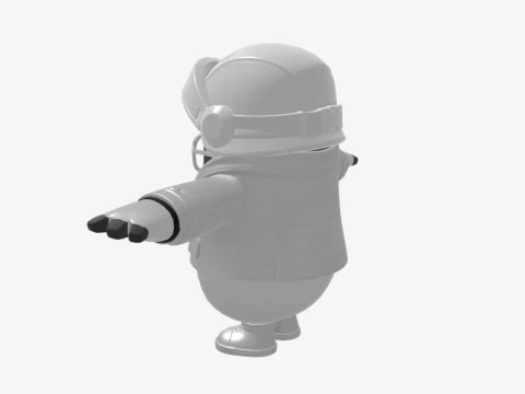 GHOST Enforcer Fall Guy - Fortnite 3D Model