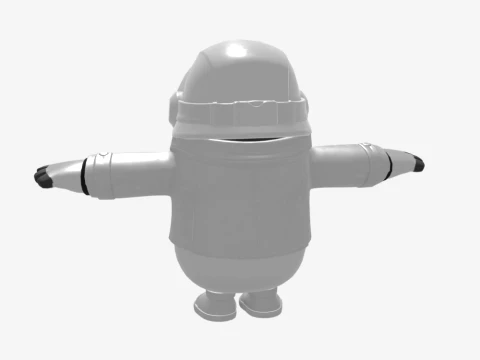 GHOST Enforcer Fall Guy - Fortnite 3D Model