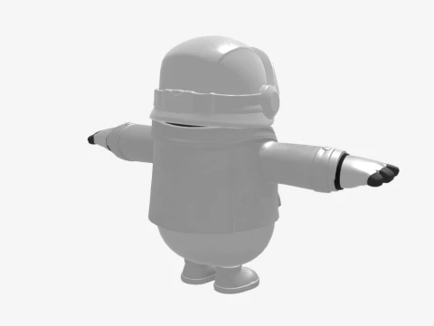 GHOST Enforcer Fall Guy - Fortnite 3D Model