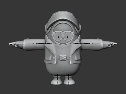 GHOST Enforcer Fall Guy - Fortnite 3D Model