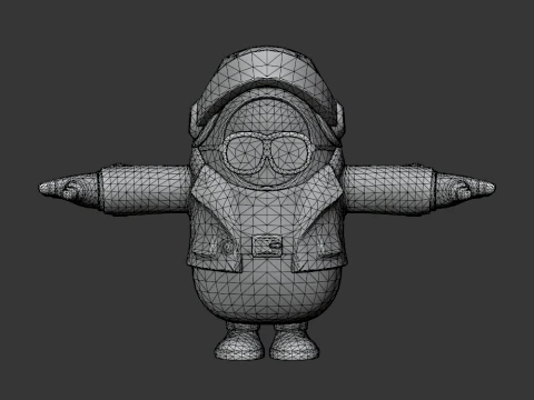 GHOST Enforcer Fall Guy - Fortnite 3D Model