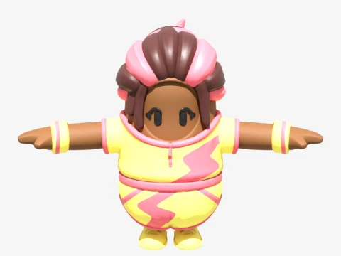 Leilani Fall Guy - Fortnite 3D Model