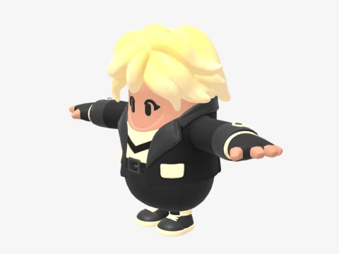 Siren Fall Guy - Fortnite 3D Model