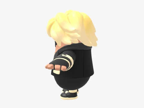 Siren Fall Guy - Fortnite 3D Model