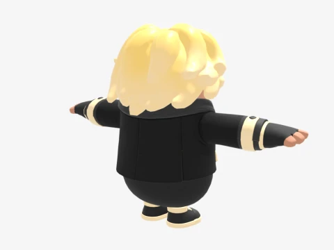 Siren Fall Guy - Fortnite 3D Model