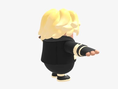 Siren Fall Guy - Fortnite 3D Model