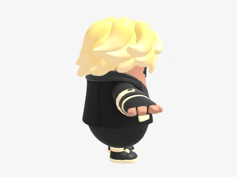 Siren Fall Guy - Fortnite 3D Model