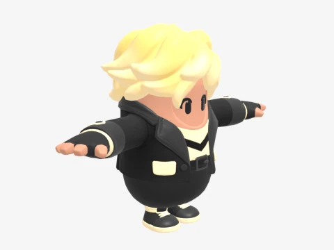 Siren Fall Guy - Fortnite 3D Model