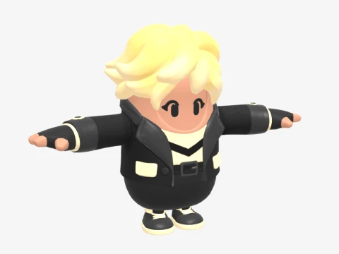 Siren Fall Guy - Fortnite 3D Model