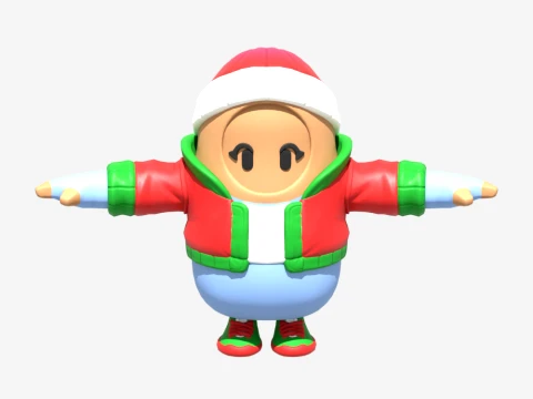 Nog Ops Fall Guy - Fortnite 3D Model
