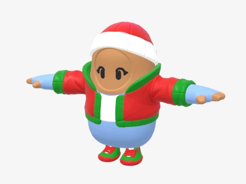 Nog Ops Fall Guy - Fortnite 3D Model