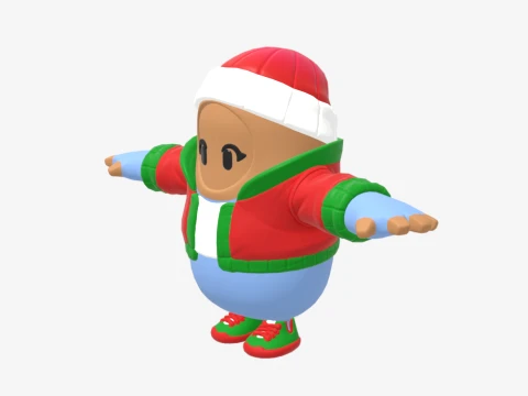 Nog Ops Fall Guy - Fortnite 3D Model