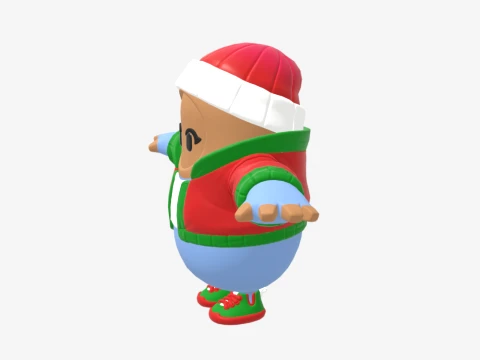 Nog Ops Fall Guy - Fortnite 3D Model