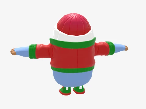 Nog Ops Fall Guy - Fortnite 3D Model
