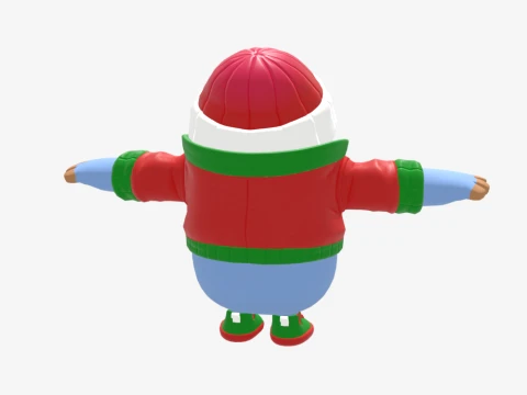 Nog Ops Fall Guy - Fortnite 3D Model