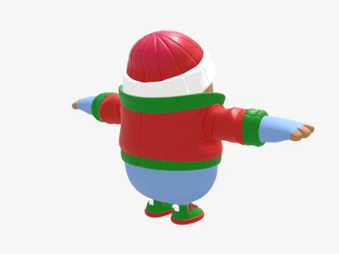 Nog Ops Fall Guy - Fortnite 3D Model