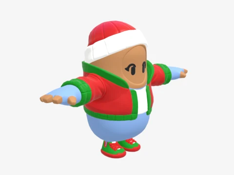 Nog Ops Fall Guy - Fortnite 3D Model