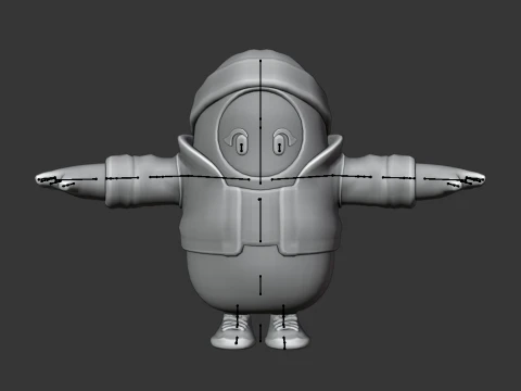 Nog Ops Fall Guy - Fortnite 3D Model