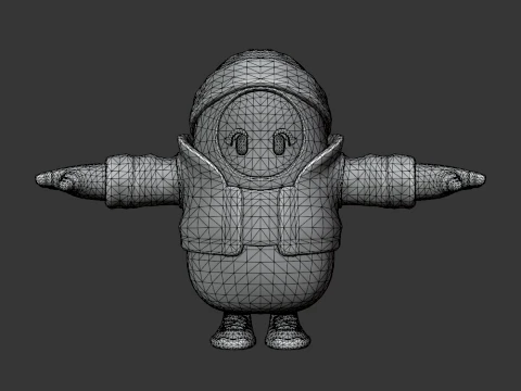 Nog Ops Fall Guy - Fortnite 3D Model