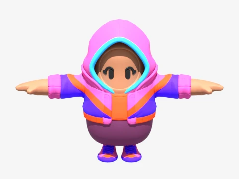 Iris Fall Guy - Fortnite 3D Model