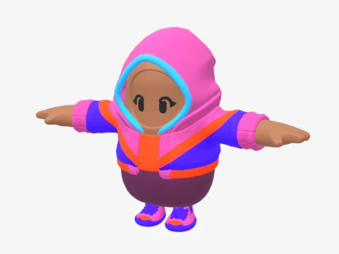 Iris Fall Guy - Fortnite 3D Model