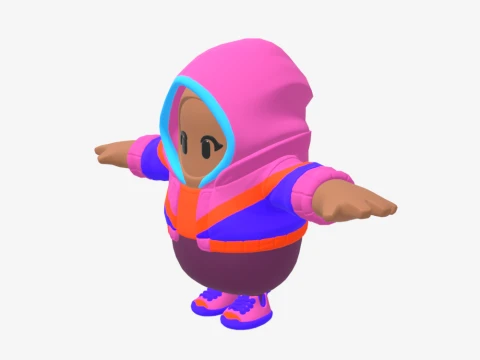Iris Fall Guy - Fortnite 3D Model