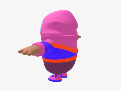 Iris Fall Guy - Fortnite 3D Model