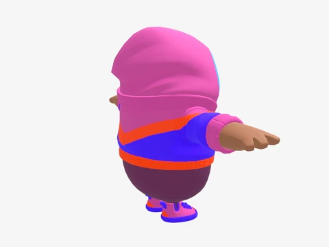 Iris Fall Guy - Fortnite 3D Model