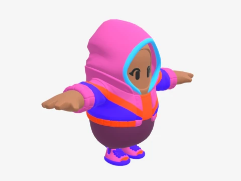 Iris Fall Guy - Fortnite 3D Model