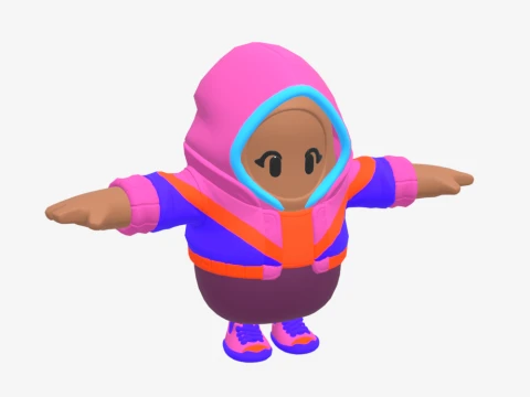 Iris Fall Guy - Fortnite 3D Model