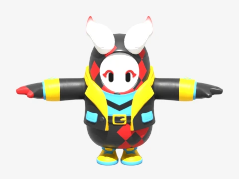 Nara Fall Guy-Fortnite 3D Model
