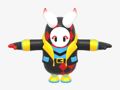 Nara Fall Guy - Fortnite 3D Model