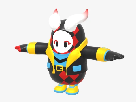 Nara Fall Guy - Fortnite 3D Model