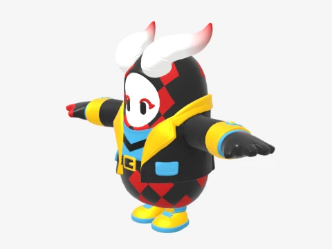 Nara Fall Guy - Fortnite 3D Model