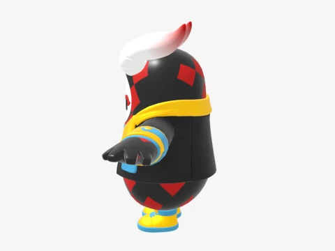 Nara Fall Guy - Fortnite 3D Model