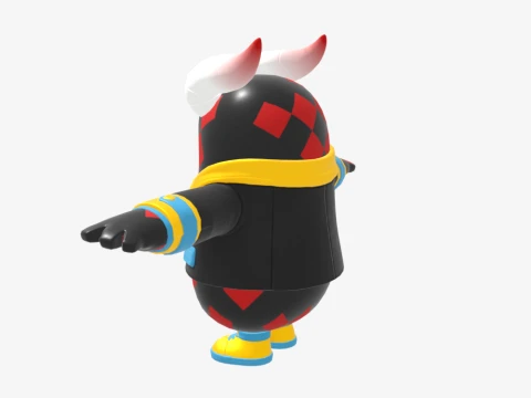 Nara Fall Guy - Fortnite 3D Model