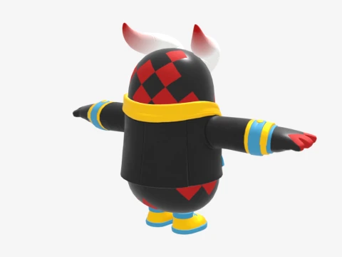 Nara Fall Guy - Fortnite 3D Model