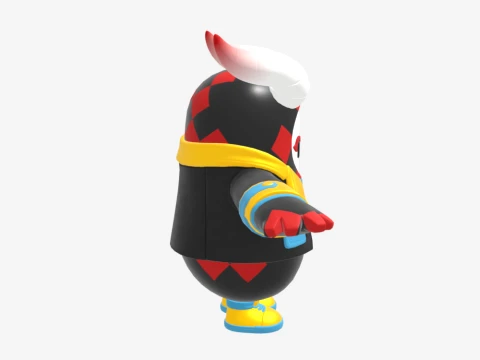 Nara Fall Guy - Fortnite 3D Model