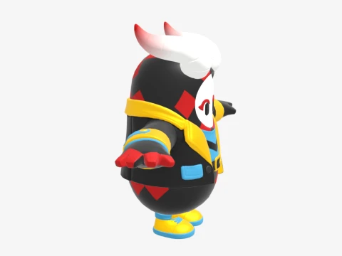 Nara Fall Guy - Fortnite 3D Model