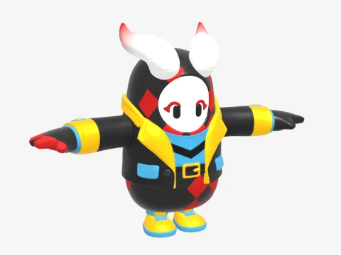 Nara Fall Guy - Fortnite 3D Model