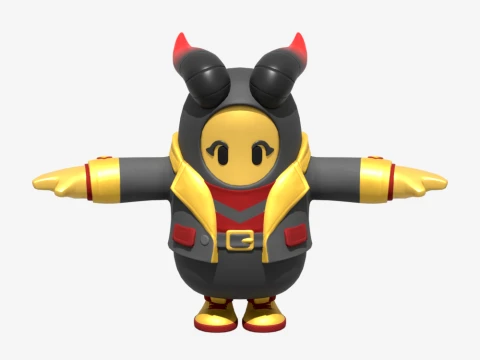 Akultura Fall Guy - Fortnite 3D Model