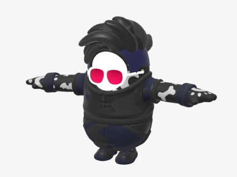 Bonejamin Fall Guy - Fortnite 3D Model