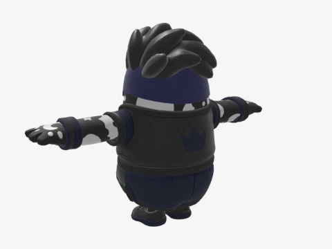 Bonejamin Fall Guy - Fortnite 3D Model
