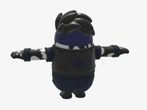 Bonejamin Fall Guy - Fortnite 3D Model