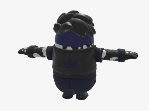Bonejamin Fall Guy - Fortnite 3D Model