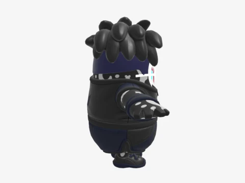 Bonejamin Fall Guy - Fortnite 3D Model