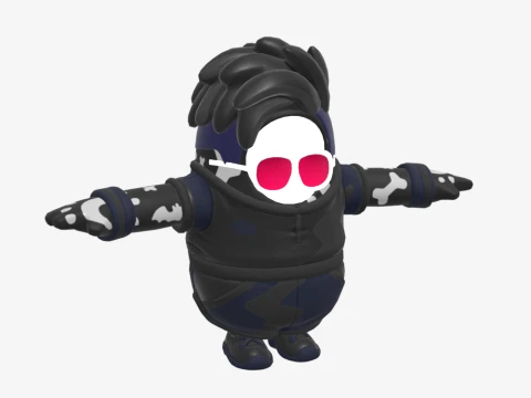 Bonejamin Fall Guy - Fortnite 3D Model